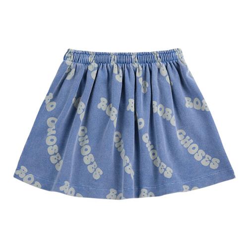 Bobo Choses Wavy Bobo Choses All Over Vaffelformet Nederdel Blue | Blå | 10-11 years