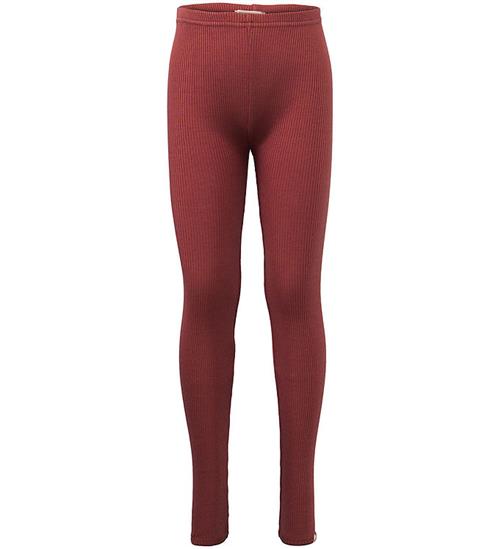 Minimalisma Leggings - Bieber - Silke/Bomuld - Hibiscus