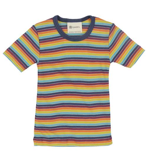 Engel Engen T-Shirt - Uld/Silke - Multicolour