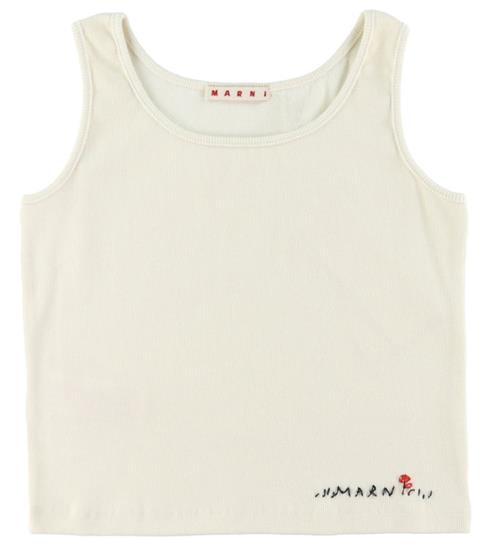 Marni Tanktop - Rib - Cropped - Hangtag Yellow