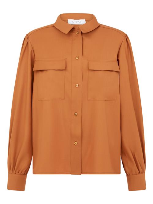 Se Aligne Bluse 'Ellis'  cognac ved About You