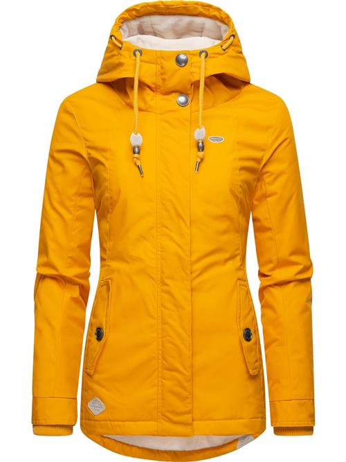 Ragwear Vinterjakke 'Monade'  creme / gylden gul