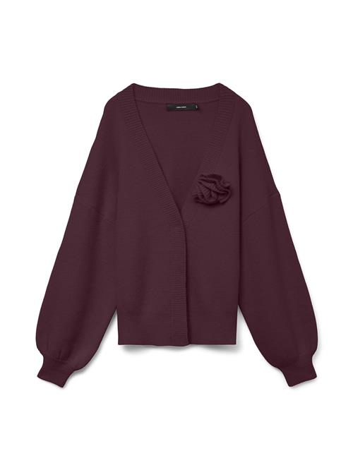 VERO MODA Cardigan 'CARRIE '  purpur