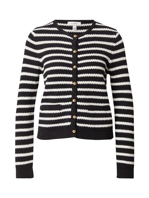 b.young Cardigan 'MIKALA'  sort / hvid