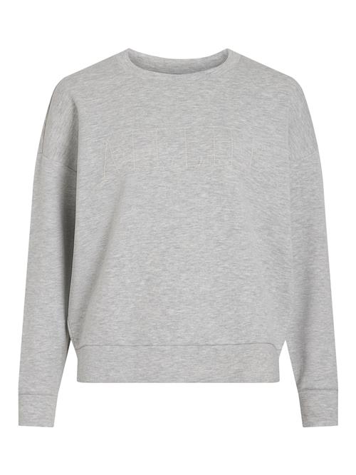 VILA Sweatshirt  grå-meleret