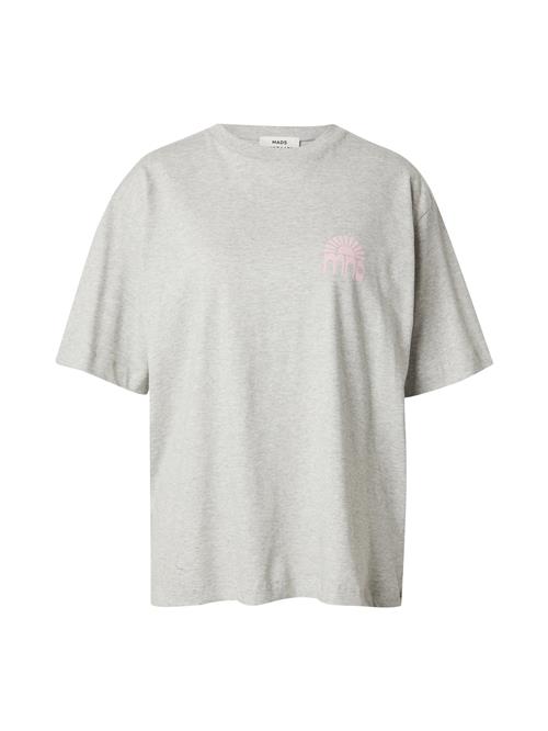 MADS NORGAARD COPENHAGEN Shirts 'Dassel'  lysegrå / lys pink