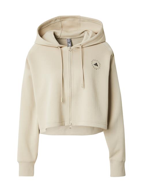 ADIDAS BY STELLA MCCARTNEY Sportssweatjakke  sand / sort