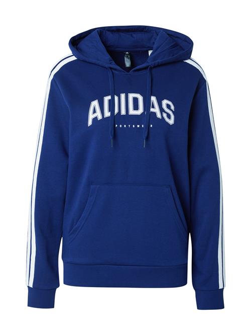 ADIDAS SPORTSWEAR Sportsweatshirt  mørkeblå / hvid