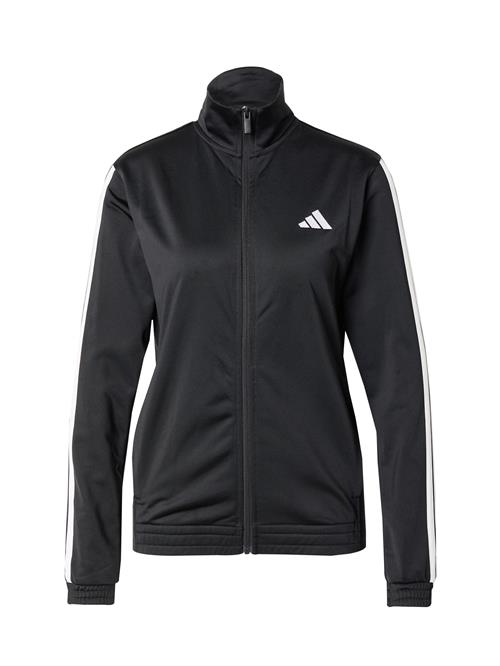 ADIDAS SPORTSWEAR Træningsjakke  sort / hvid