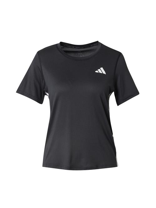 Se ADIDAS PERFORMANCE Funktionsbluse  sort / hvid ved About You