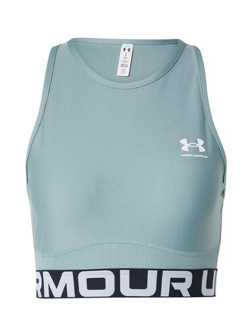 UNDER ARMOUR Sportsoverdel  pastelgrøn / sort / hvid