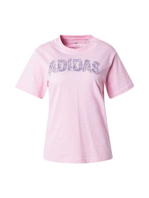ADIDAS SPORTSWEAR Funktionsbluse 'ILLU'  indigo / lyseblå / lyserød