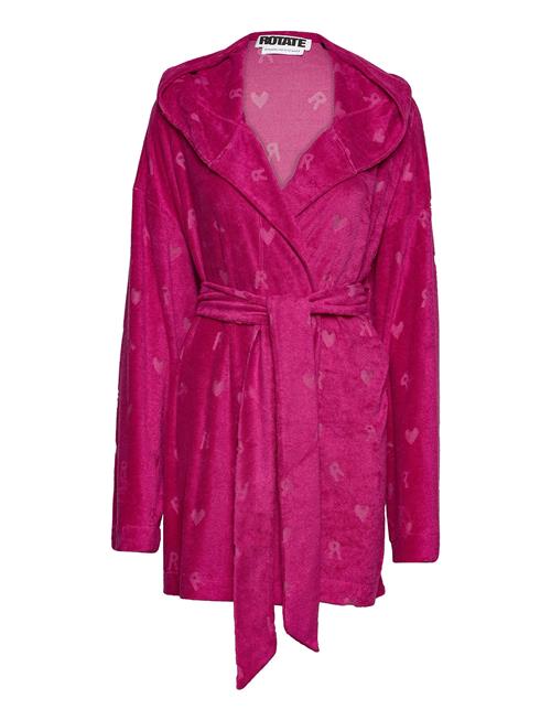 ROTATE Birger Christensen Solvej Robe ROTATE Birger Christensen Pink