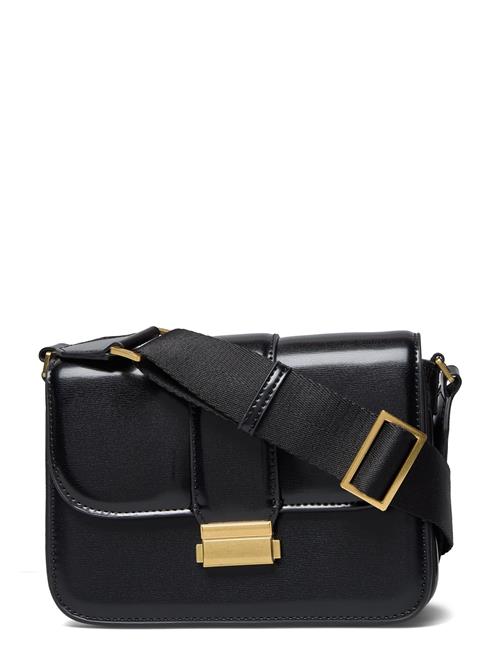 Mango Crossbody Bag With Flap Mango Black