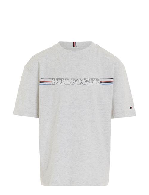 Stripe Chest Hilfiger Tommy Hilfiger Grey