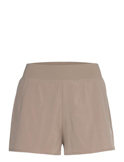 RS Sports Women's Performance Court Shorts - 2 In 1 With Ball Pocket RS Sports Brown