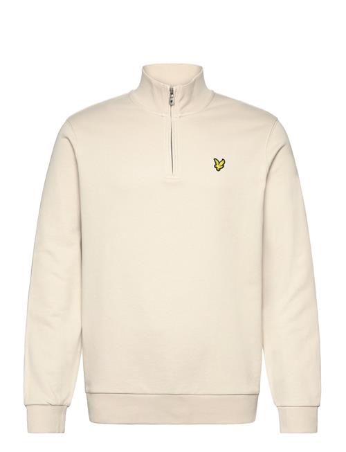 Loopback Quarter Zip Sweat Lyle & Scott Cream