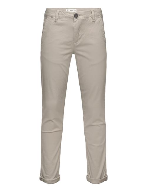 Mango Cotton Chinos Mango Beige