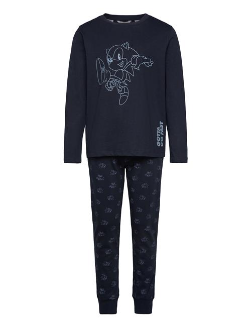 Sonic Long Pyjamas Mango Navy