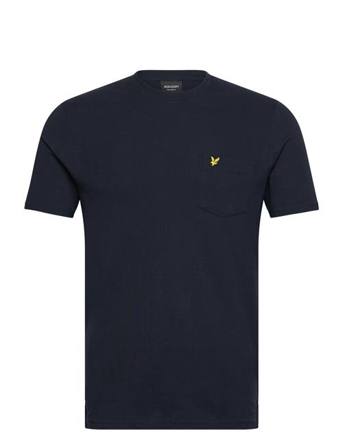 Lyle & Scott Plain Pique Pocket T-Shirt Lyle & Scott Navy