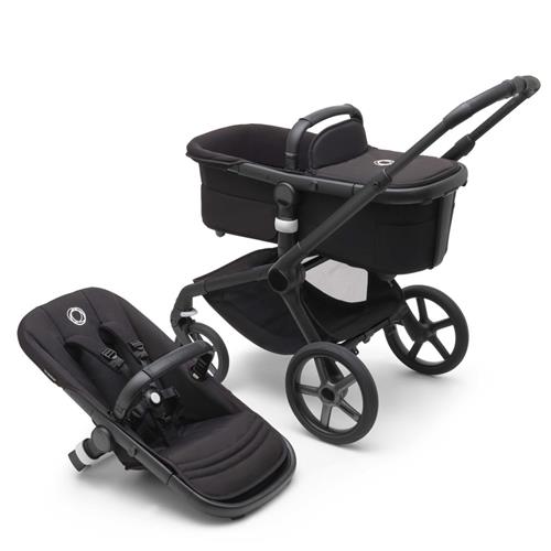 Bugaboo Fox 5 Klapvogn Black/Midnight Black | Sort | 0-3