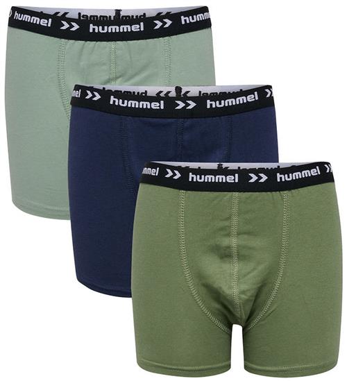 Hummel Boxershorts - hmlNalle - 3-pak - Olivine