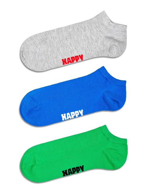 Happy Socks Sokker  blå / lysegrå / lime / sort