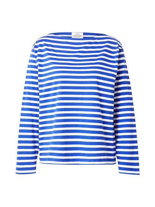 MADS NORGAARD COPENHAGEN Shirts  blå / hvid