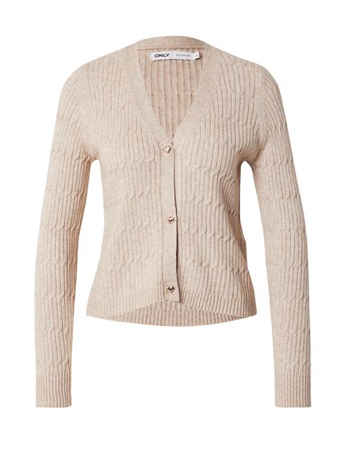 ONLY Cardigan 'ONLKATIA'  lysebrun