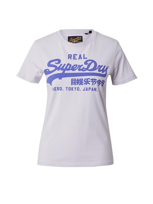 Superdry Shirts  violetblå / pastellilla