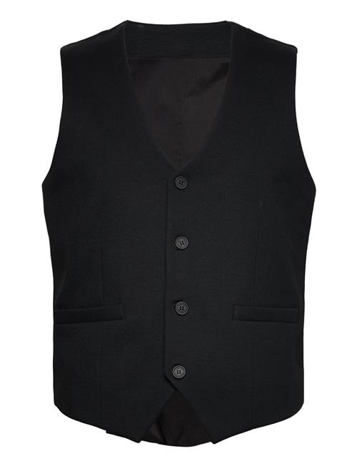 Clean Cut Copenhagen Milano Jersey Waistcoat Clean Cut Copenhagen Black