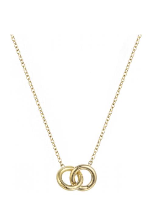 Hitch Short Necklace Gold Bud To Rose Gold