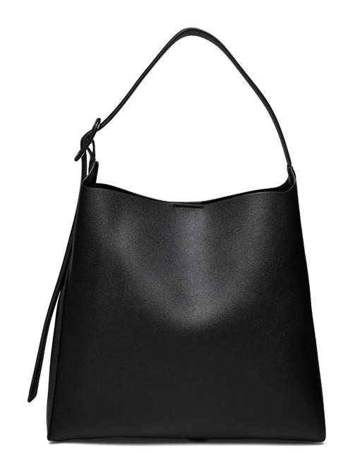 Shopper Bag With Buckle Mango Black