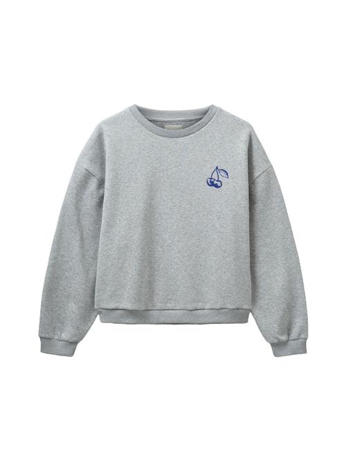 Sofie Schnoor Sweatshirt 'Nora'  mørkeblå / grå