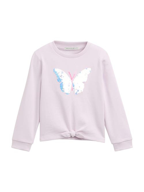 TOM TAILOR Sweatshirt  blå / lilla / pink / hvid