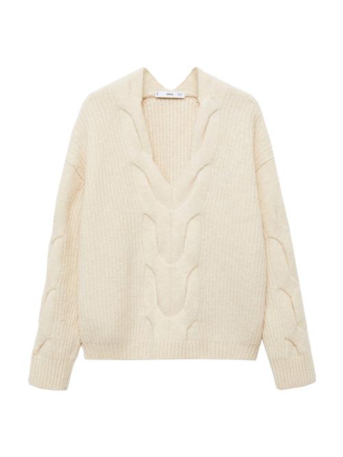 Se MANGO Pullover  creme ved About You