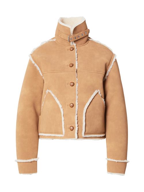 Monki Overgangsjakke  creme / cognac