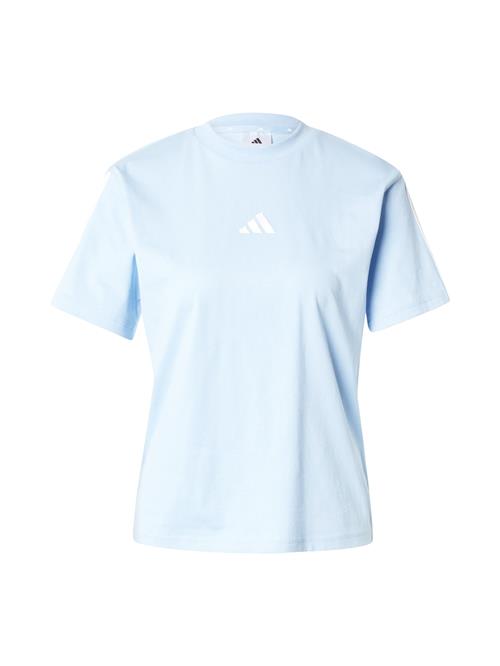 ADIDAS SPORTSWEAR Funktionsbluse  lyseblå / hvid