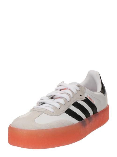 ADIDAS ORIGINALS Sneaker low 'SAMBAE'  orange / sort / hvid