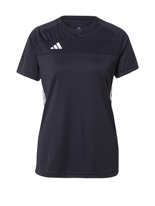 Se ADIDAS PERFORMANCE Funktionsbluse 'Tiro 25 Essentials'  sort / hvid ved About You