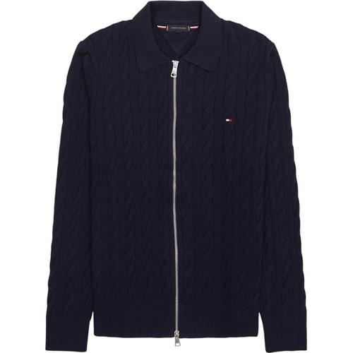 Tommy Hilfiger - Classic Cable Zip Strik