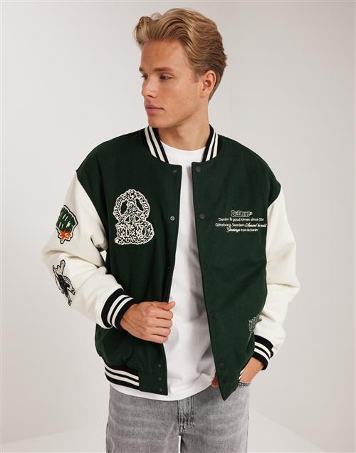 Dr Denim Annivarsity Jacket Collegejakker