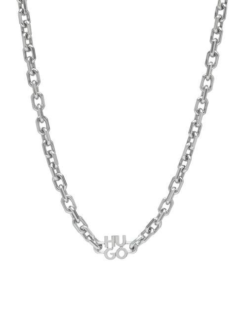 HUGO E-Stackedchain-Nec HUGO Silver