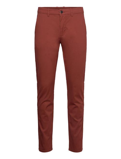 Lindbergh Superflex Chino Pants Lindbergh Burgundy