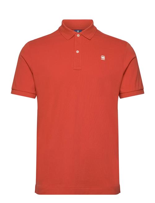 Dunda Overdyed Slim Polo S\S G-Star RAW Red