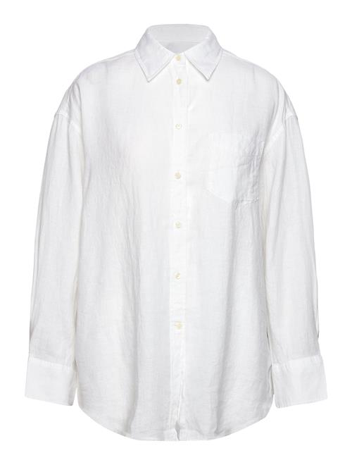 Os Linen Shirt GANT White