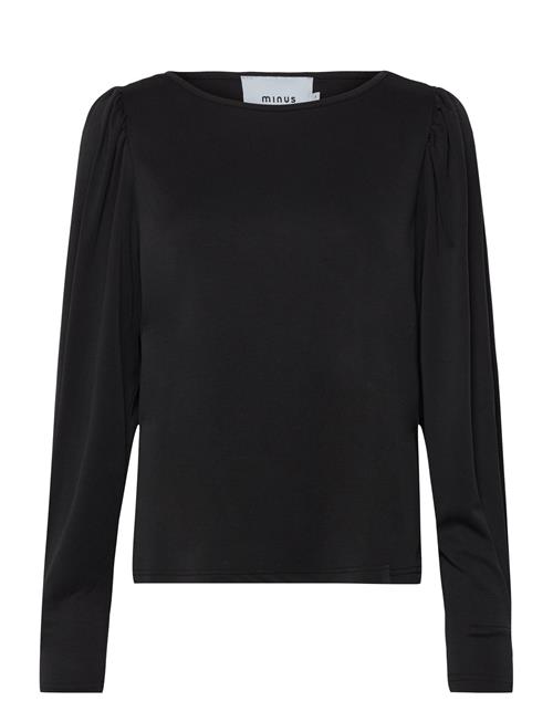 Minus Msreyna Long Sleeve Modal Blouse Minus Black