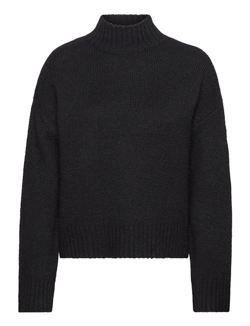 Se Chunky Knit Pullover Rosemunde Black ved Booztlet