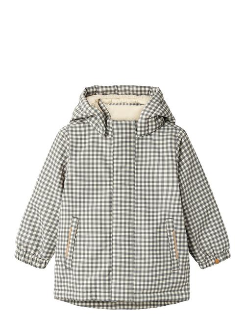 Lil'Atelier Nmmlasnow10 Jacket Aop 1Fo Lil Lil'Atelier Grey