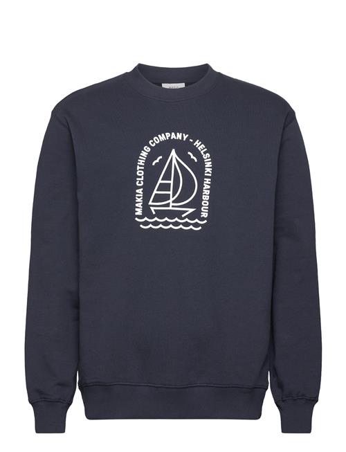 Makia Regatta Sweatshirt Makia Navy